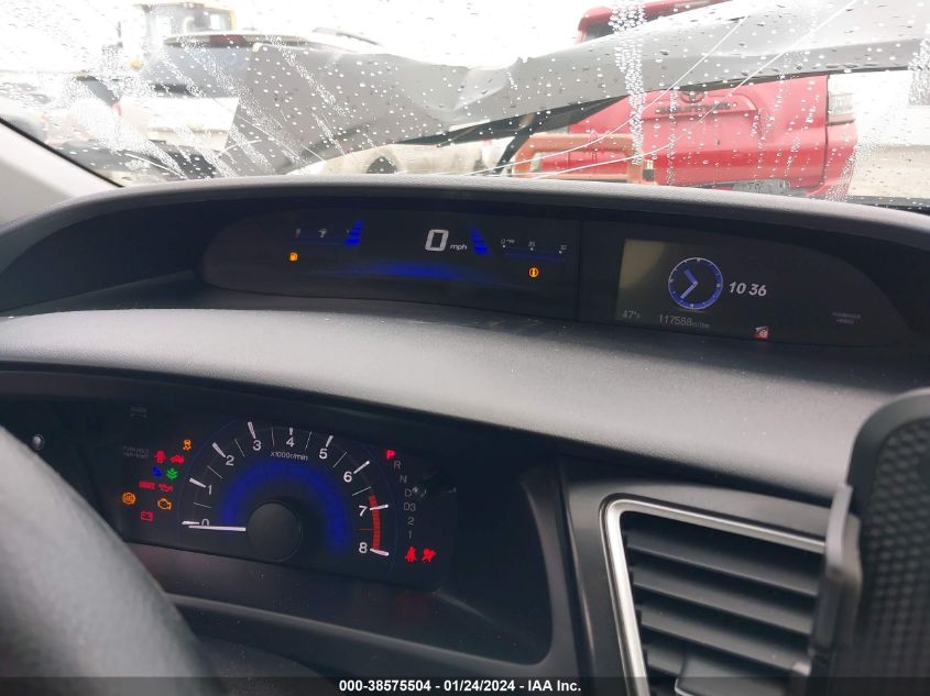 2013 HONDA CIVIC LX - 19XFB2F52DE208526