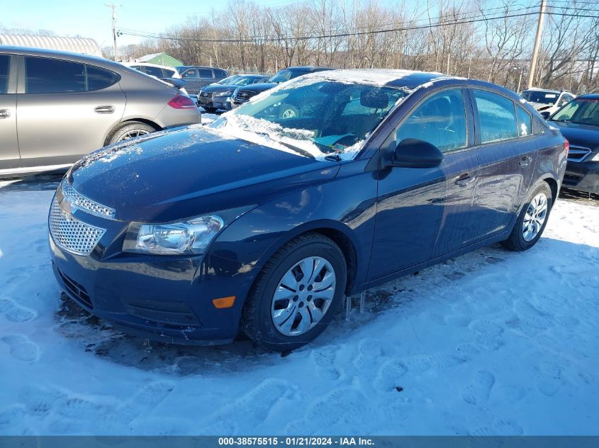 2014 CHEVROLET CRUZE LS AUTO - 1G1PA5SG2E7320284
