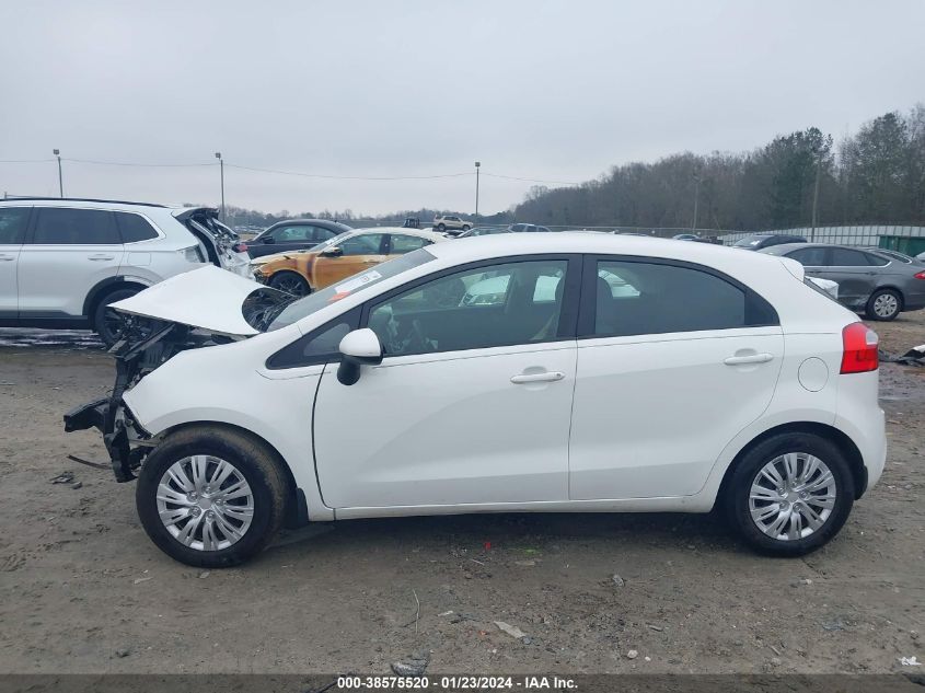 2014 KIA RIO LX - KNADM5A30E6354792