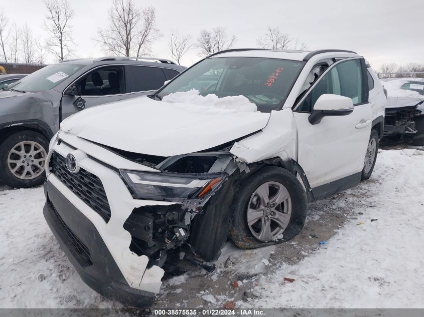 VIN 2T3P1RFV2NC284240 2022 TOYOTA RAV4 no.2