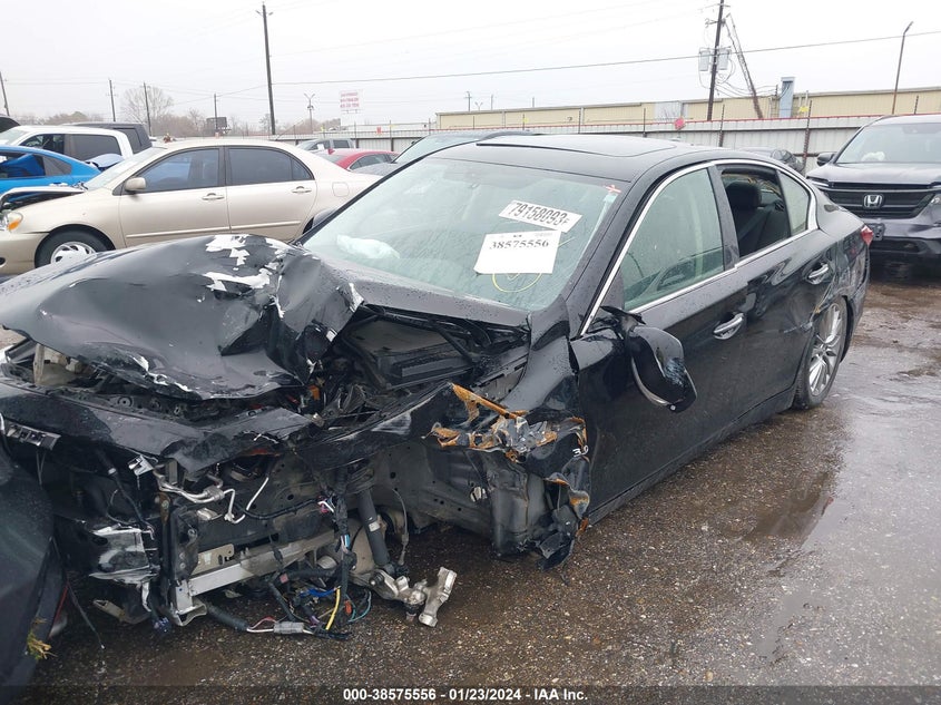 VIN JN1EV7AP9JM350154 2018 INFINITI Q50 LUXE/SPORT