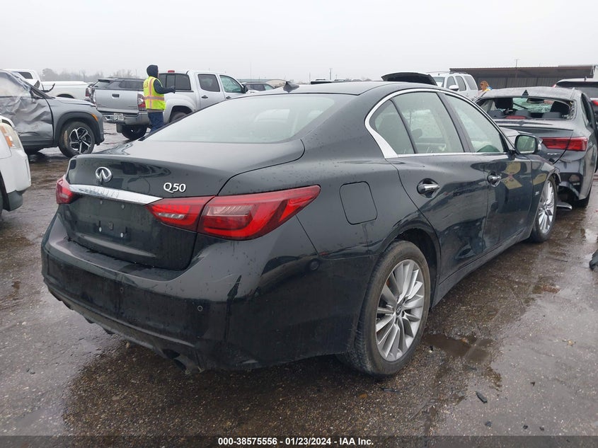 VIN JN1EV7AP9JM350154 2018 INFINITI Q50 LUXE/SPORT