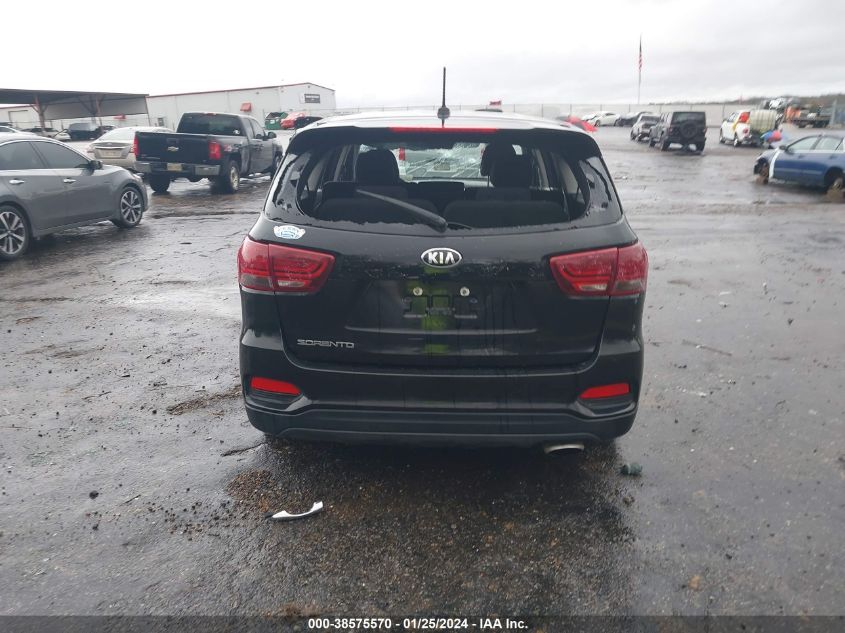 2019 KIA SORENTO 3.3L LX - 5XYPG4A53KG583284