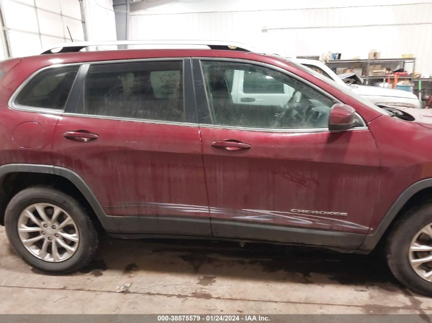 VIN 1C4PJMCX6KD414813 2019 JEEP CHEROKEE LATITUDE 4X4