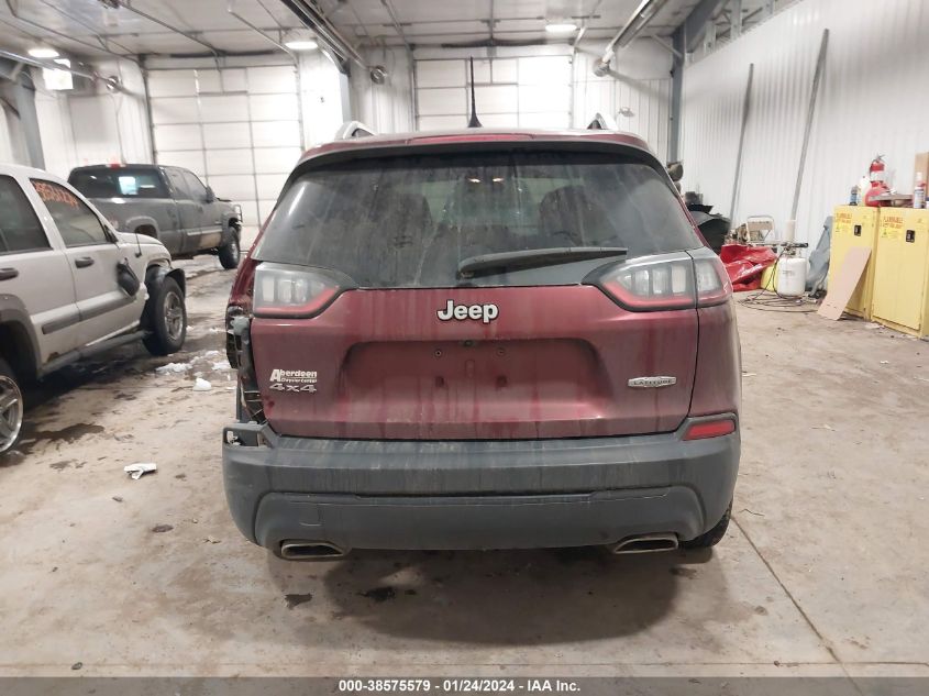 VIN 1C4PJMCX6KD414813 2019 JEEP CHEROKEE LATITUDE 4X4