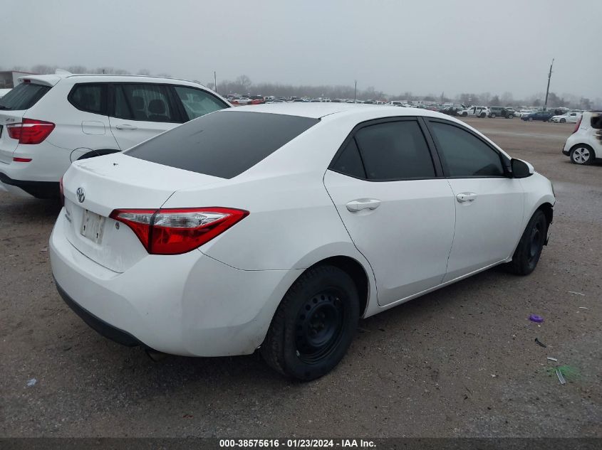 2014 TOYOTA COROLLA L/LE/LE PLS/PRM/S/S PLS - 2T1BURHE2EC227611