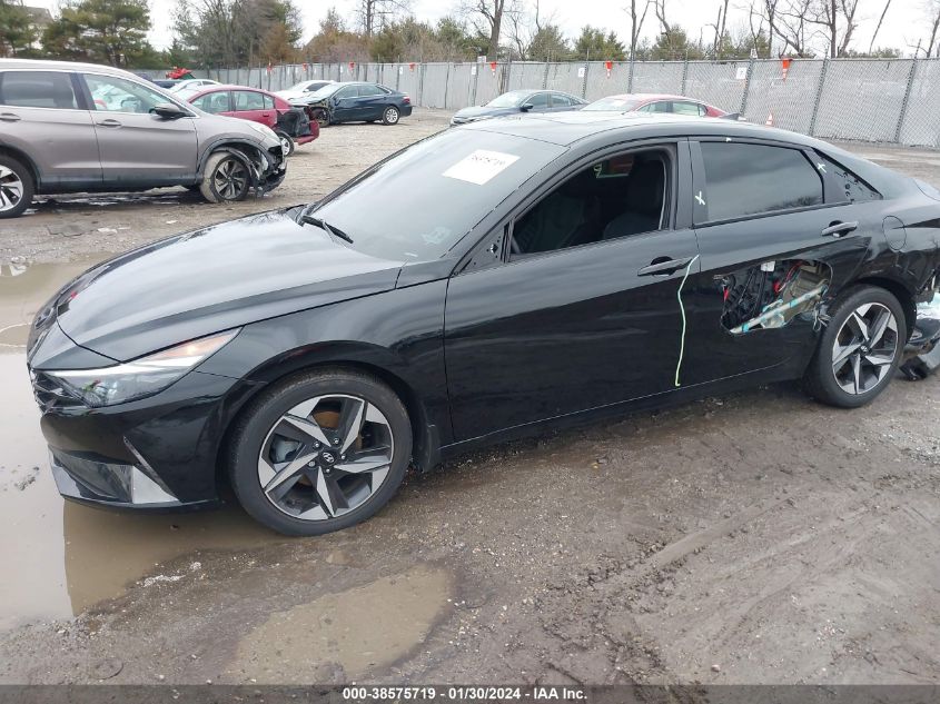 2022 HYUNDAI ELANTRA LIMITED - KMHLP4AG0NU229589