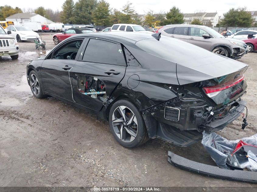 2022 HYUNDAI ELANTRA LIMITED - KMHLP4AG0NU229589
