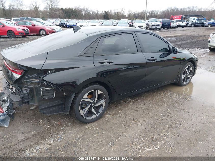 2022 HYUNDAI ELANTRA LIMITED - KMHLP4AG0NU229589