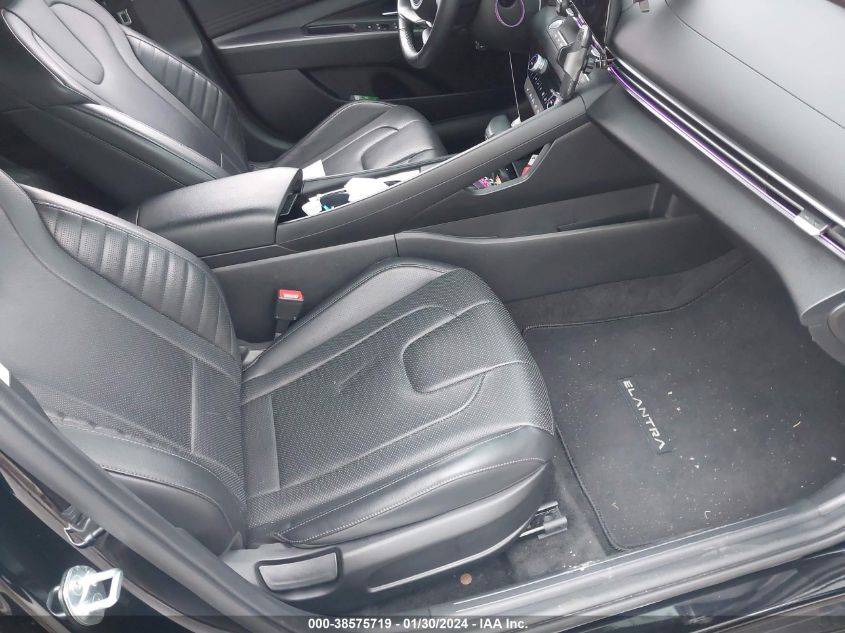 2022 HYUNDAI ELANTRA LIMITED - KMHLP4AG0NU229589