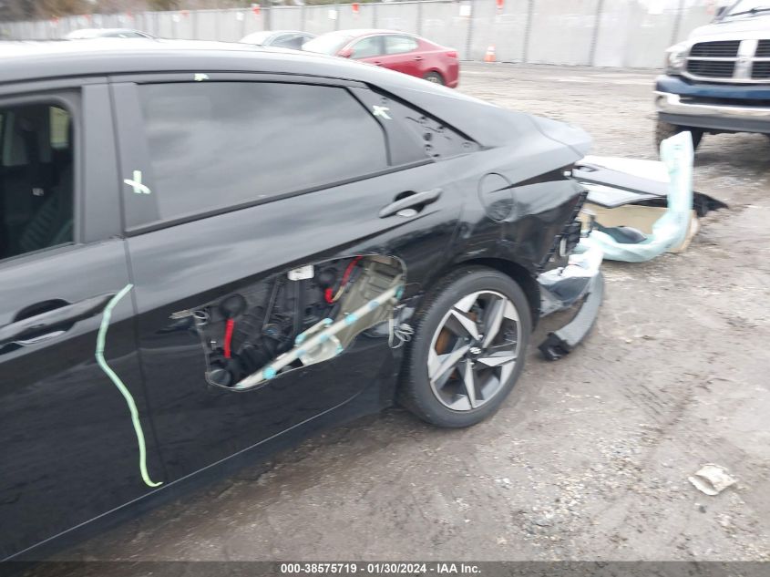 2022 HYUNDAI ELANTRA LIMITED - KMHLP4AG0NU229589