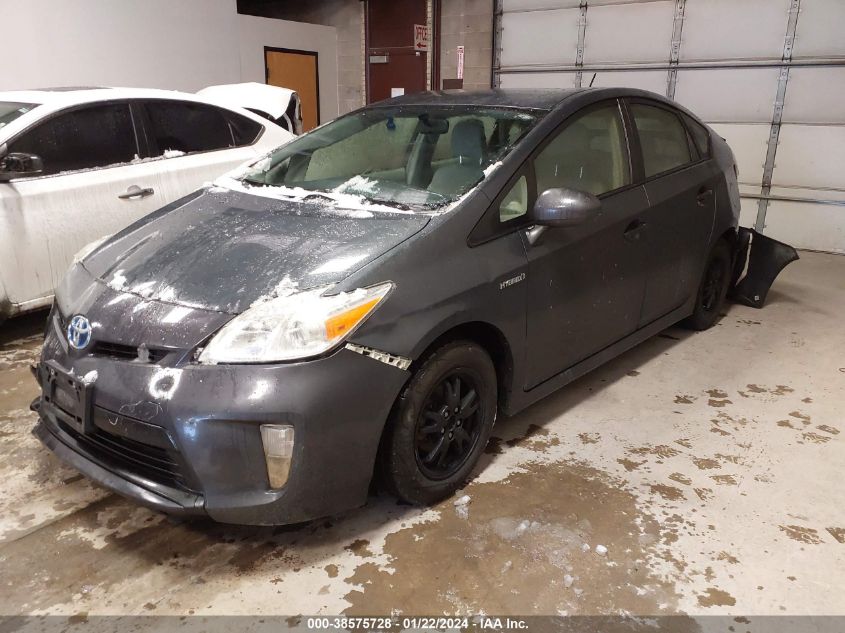2014 TOYOTA PRIUS TWO - JTDKN3DU9E0364207