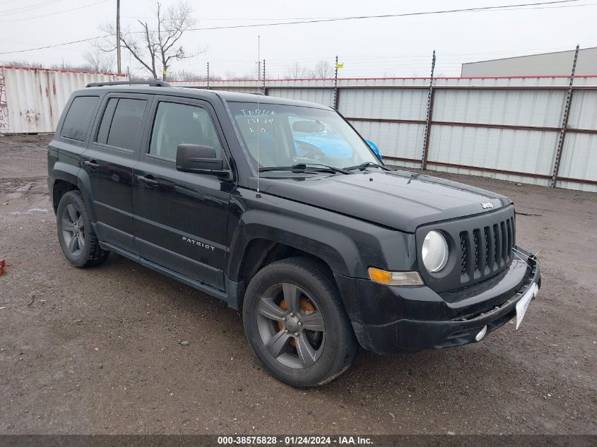 2014 JEEP PATRIOT LATITUDE - 1C4NJPFA4ED737326