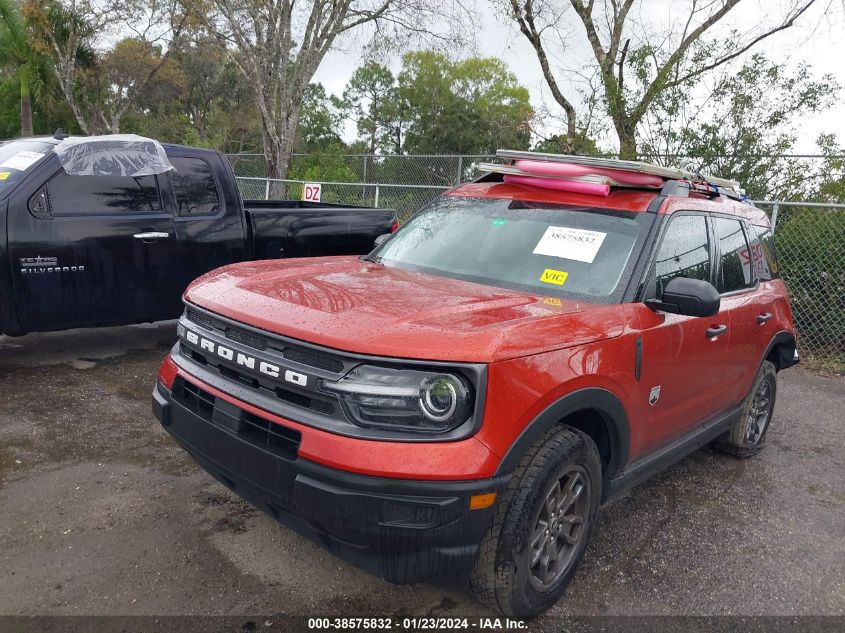 2022 FORD BRONCO SPORT BIG BEND - 3FMCR9B69NRD08439