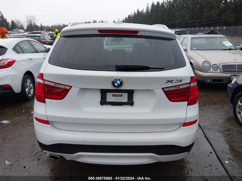 2016 BMW X3 XDRIVE28D - 5UXWY3C52G0N88262