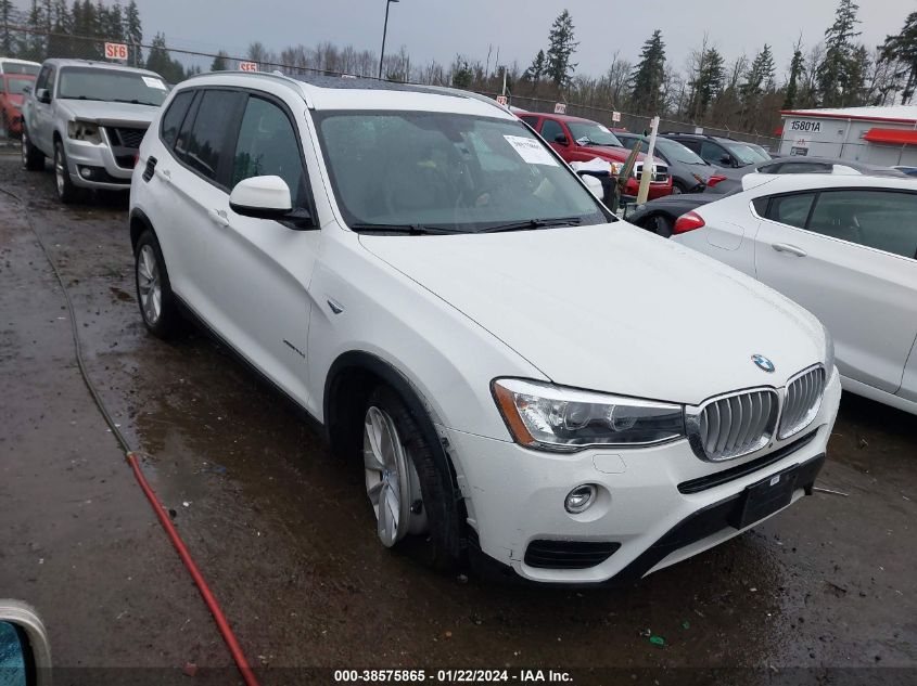 2016 BMW X3 XDRIVE28D - 5UXWY3C52G0N88262