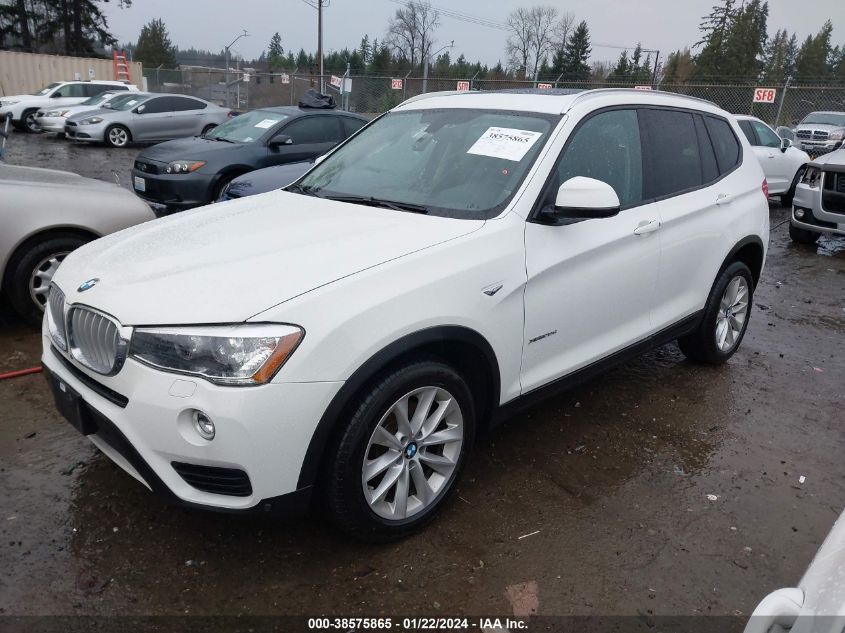 2016 BMW X3 XDRIVE28D - 5UXWY3C52G0N88262