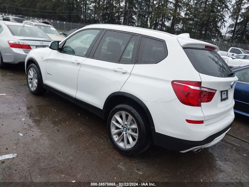 2016 BMW X3 XDRIVE28D - 5UXWY3C52G0N88262