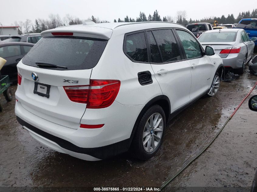 2016 BMW X3 XDRIVE28D - 5UXWY3C52G0N88262