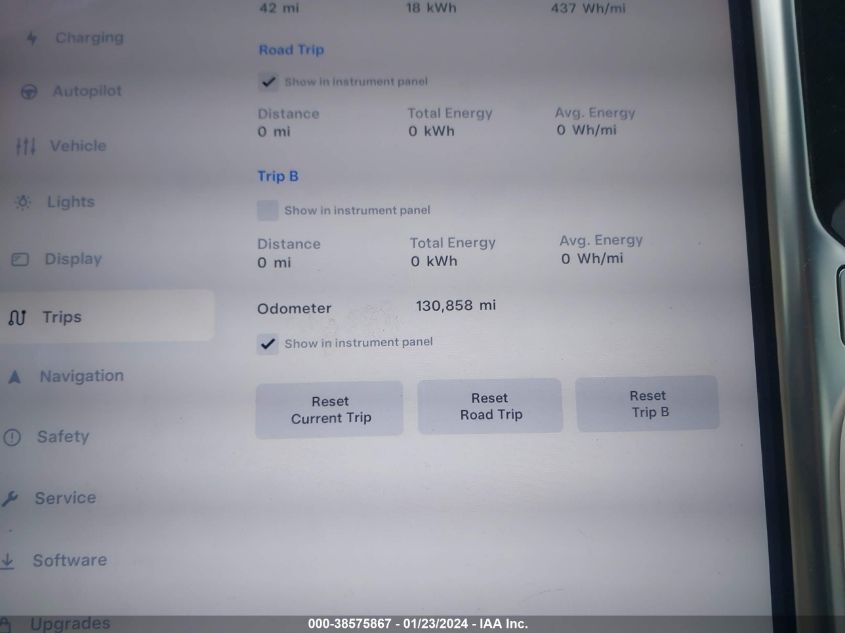 2017 TESLA MODEL S 100D/60D/75D/90D/P100D - 5YJSA1E46HF186115