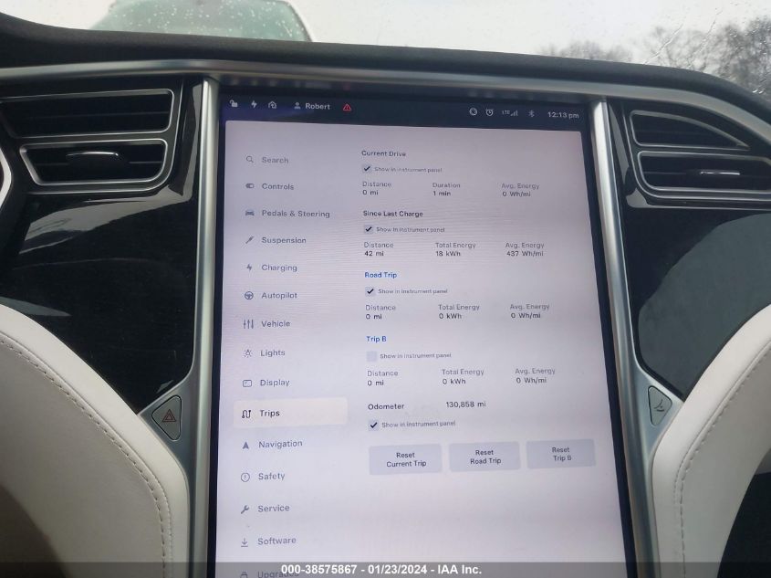 2017 TESLA MODEL S 100D/60D/75D/90D/P100D - 5YJSA1E46HF186115