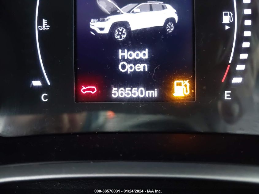 2018 JEEP COMPASS SUN AND WHEEL FWD - 3C4NJCBB4JT495018