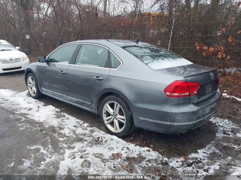 1VWCN7A39DC053183 | 2013 VOLKSWAGEN PASSAT