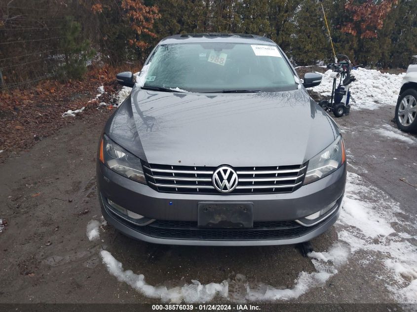 1VWCN7A39DC053183 | 2013 VOLKSWAGEN PASSAT