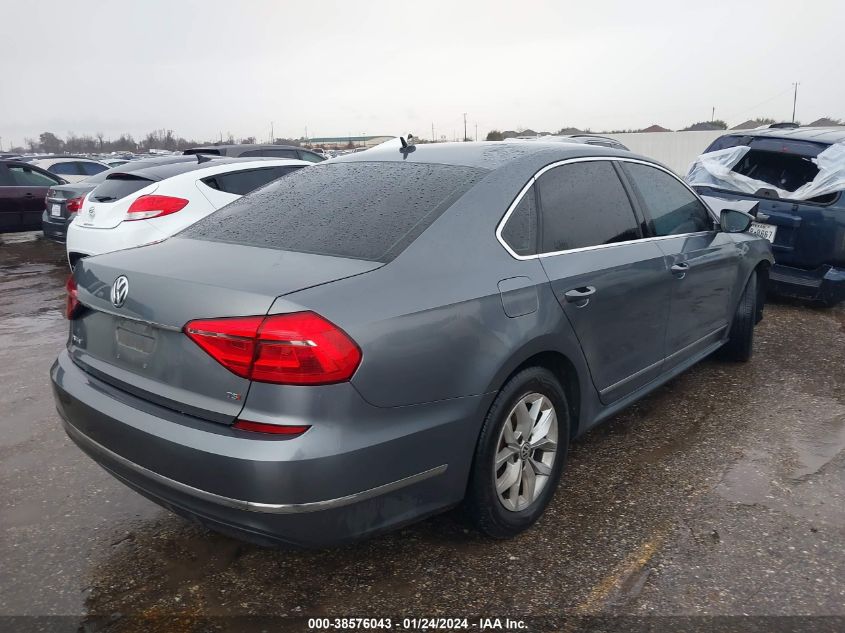 2016 VOLKSWAGEN PASSAT 1.8T S - 1VWAT7A36GC039842