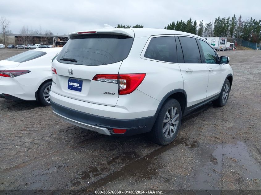 2020 HONDA PILOT EXL - 5FNYF6H56LB016150