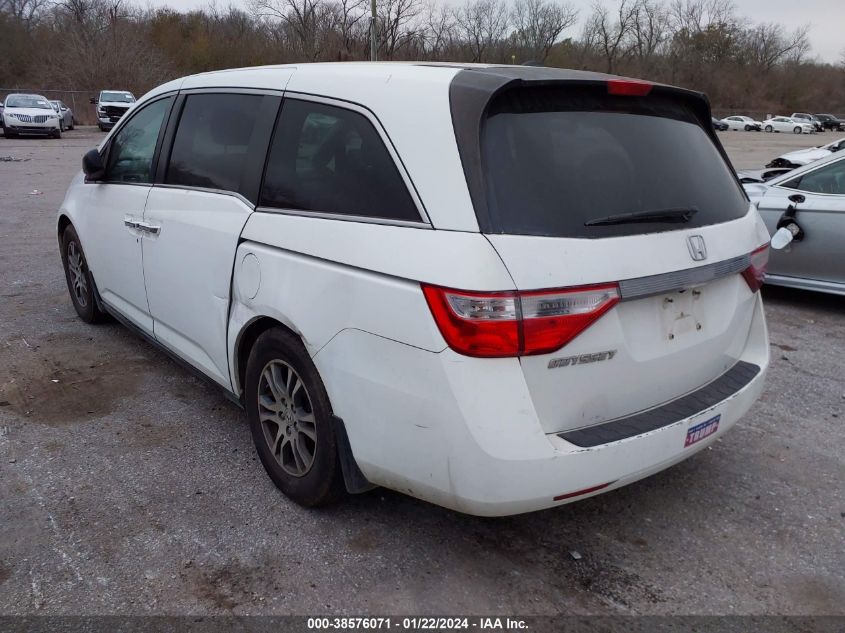 2013 HONDA ODYSSEY EX-L - 5FNRL5H65DB055569