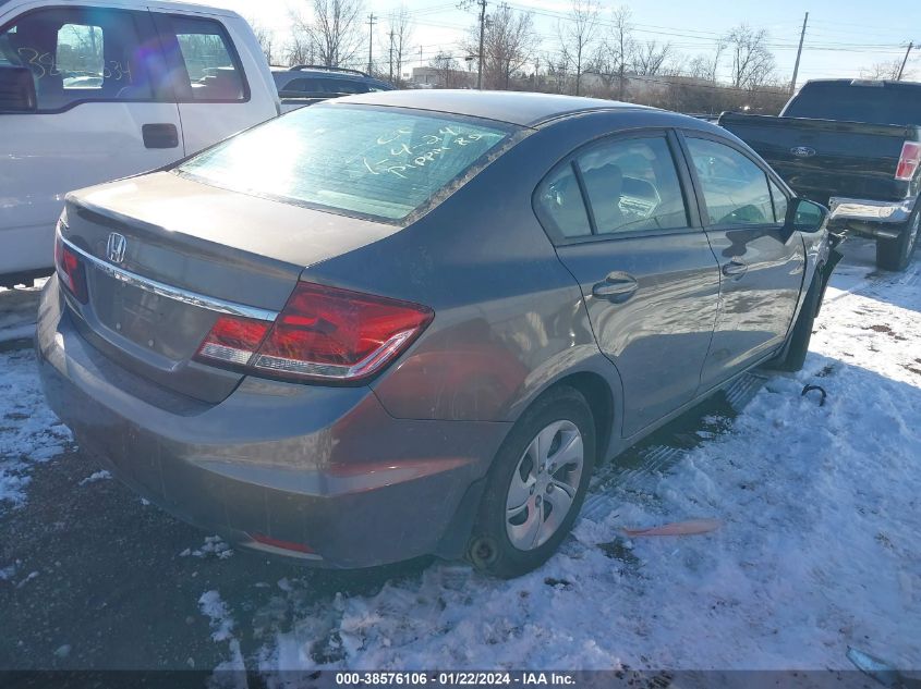 2014 HONDA CIVIC LX - 2HGFB2F51EH539394