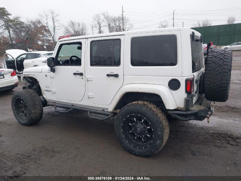 2013 JEEP WRANGLER UNLIMITED SAHARA - 1C40HJWEG7DL52683
