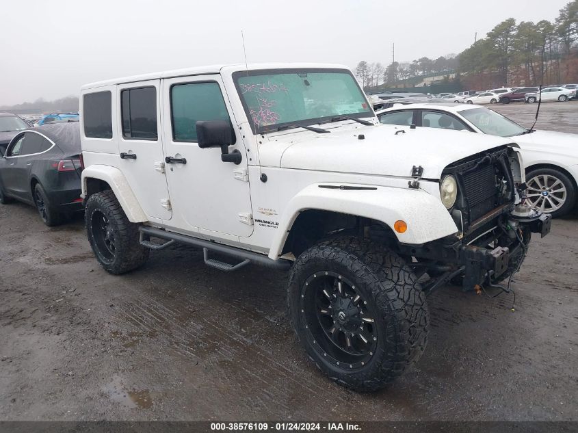 2013 JEEP WRANGLER UNLIMITED SAHARA - 1C40HJWEG7DL52683