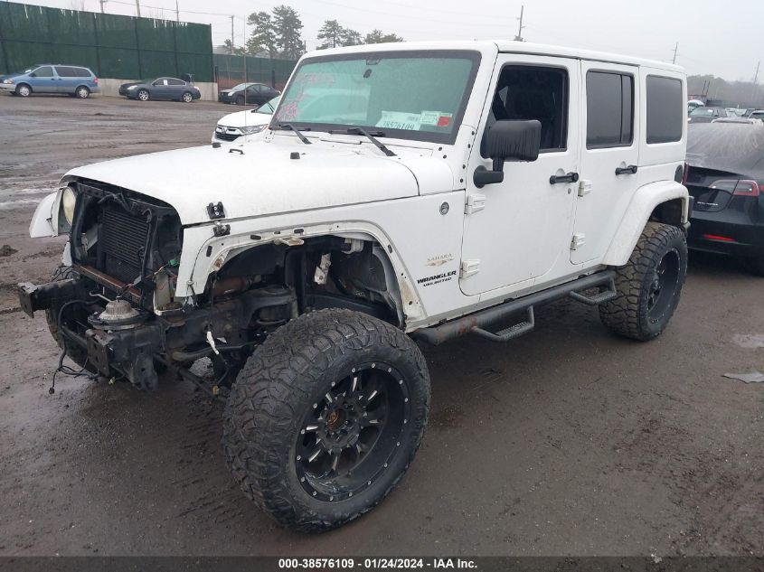 2013 JEEP WRANGLER UNLIMITED SAHARA - 1C40HJWEG7DL52683