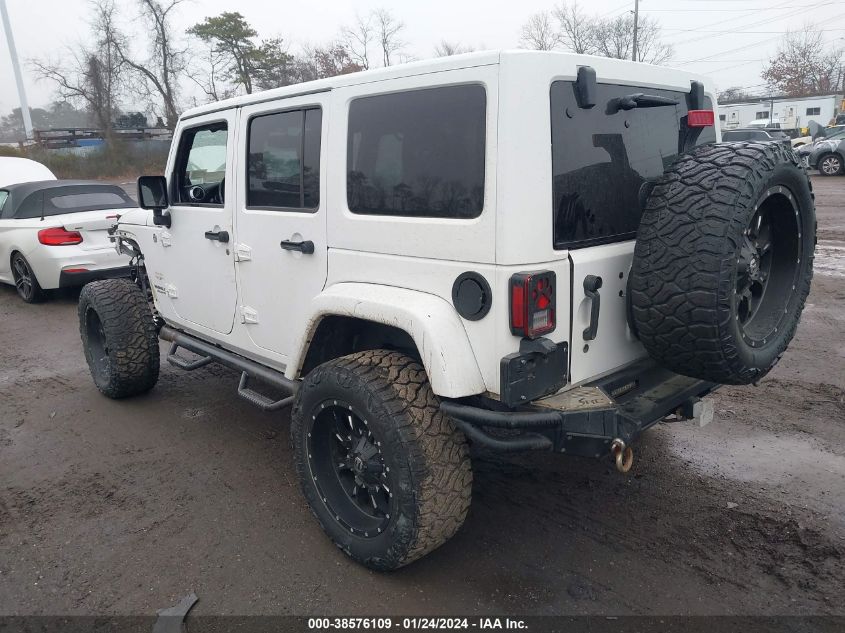 2013 JEEP WRANGLER UNLIMITED SAHARA - 1C40HJWEG7DL52683