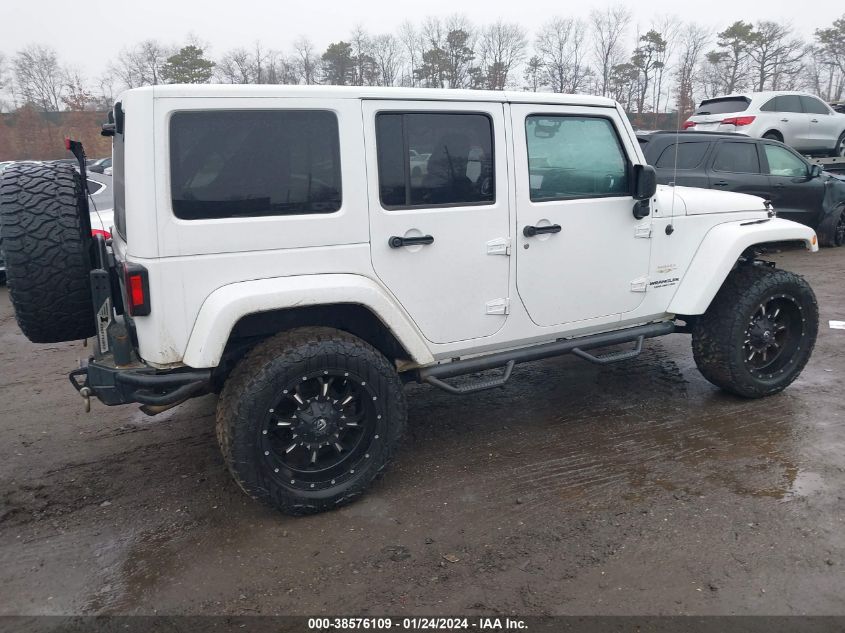 2013 JEEP WRANGLER UNLIMITED SAHARA - 1C40HJWEG7DL52683