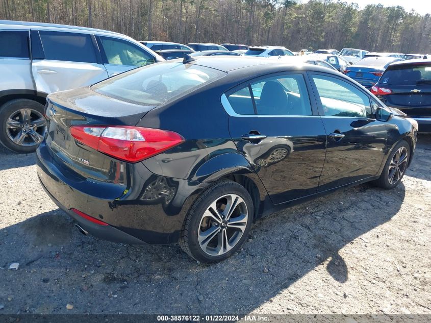 2014 KIA FORTE EX - KNAFX4A8XE5231951