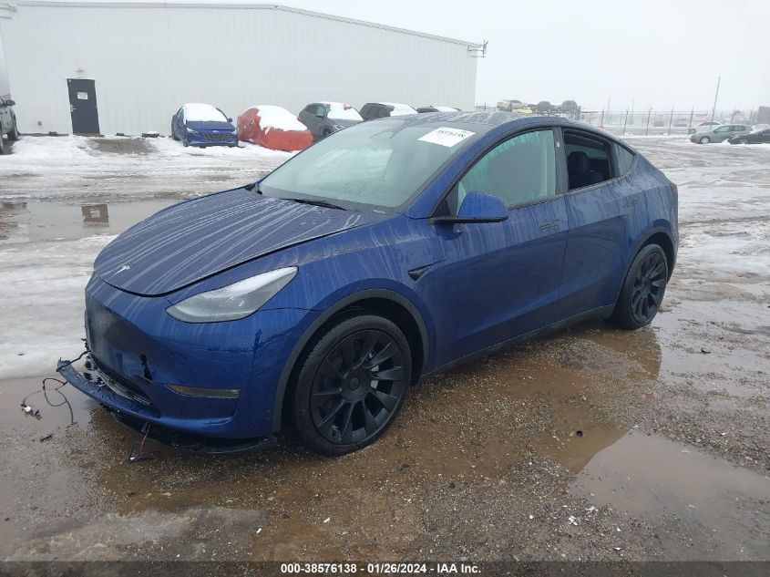 2023 TESLA MODEL Y - 7SAYGDEE0PF893988