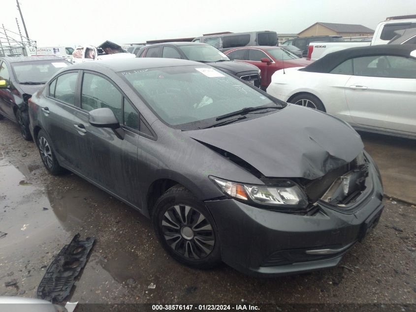 2013 HONDA CIVIC LX - 2HGFB2F55DH600499