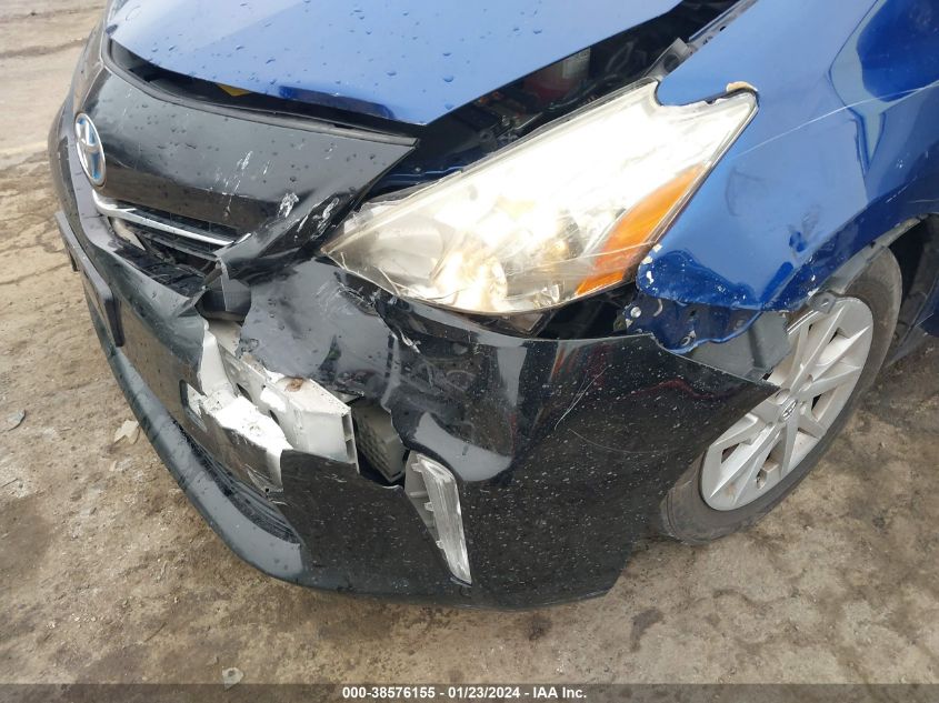 2013 TOYOTA PRIUS V TWO - JTDZN3EU5D3263806