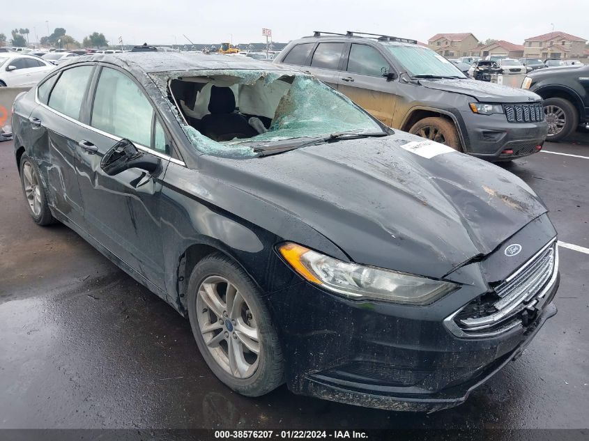 2018 FORD FUSION SE - 3FA6P0H72JR170469