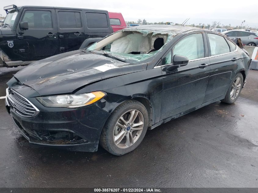 2018 FORD FUSION SE - 3FA6P0H72JR170469