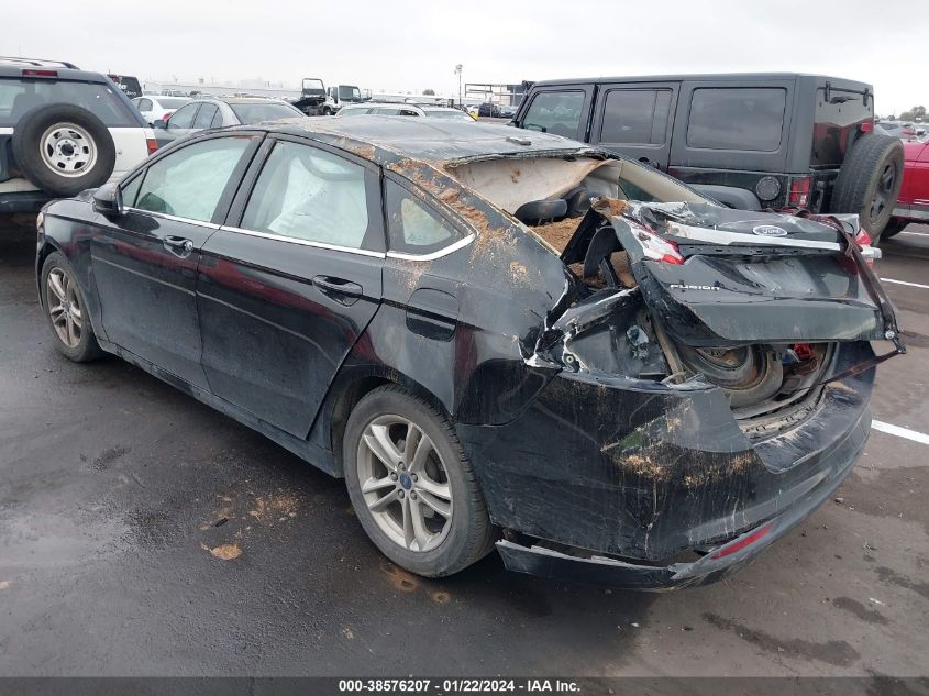 2018 FORD FUSION SE - 3FA6P0H72JR170469