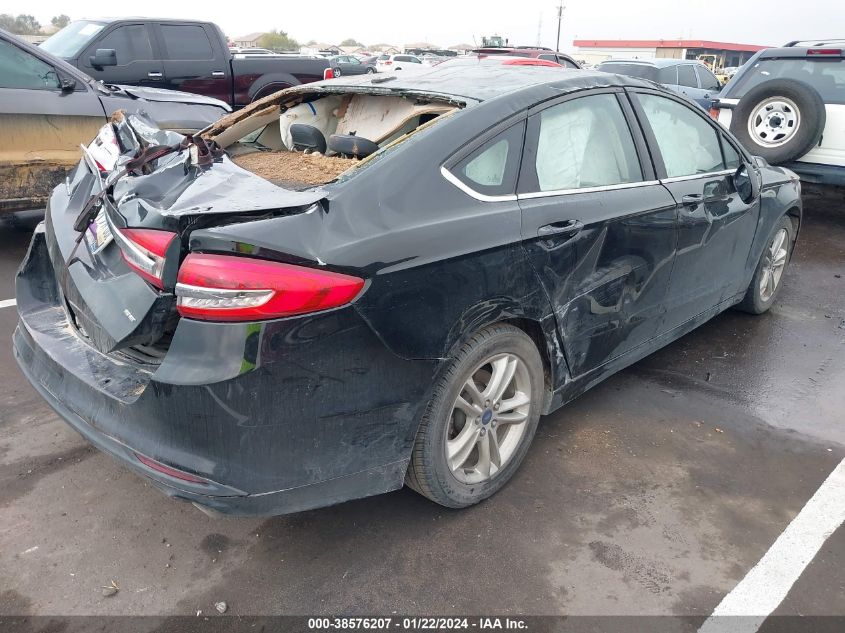 2018 FORD FUSION SE - 3FA6P0H72JR170469