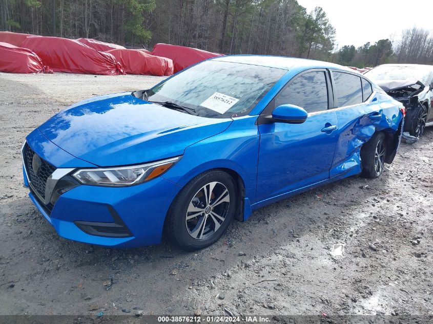 2020 NISSAN SENTRA SV XTRONIC CVT - 3N1AB8CV5LY232708