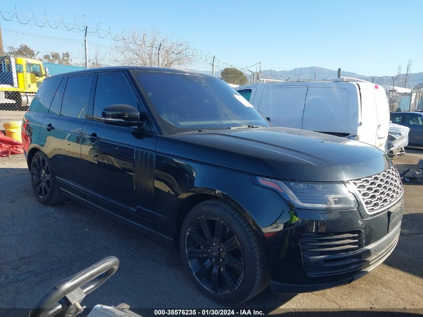 SALGR2RV8KA532391 LAND ROVER RANGE ROVER 3.0L V6 SUPERCHARGED 2019