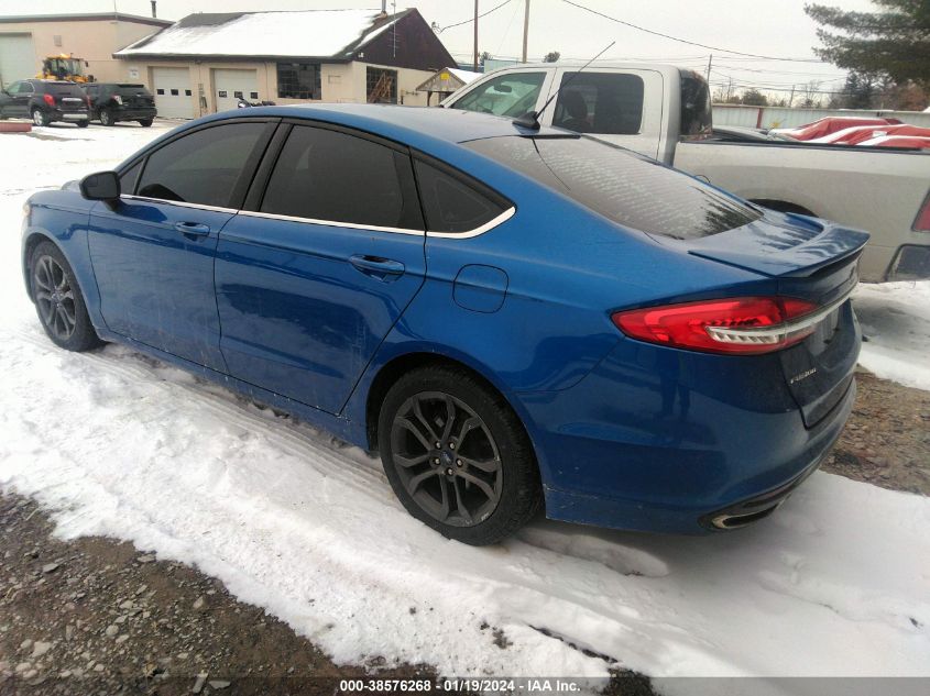 2018 FORD FUSION SE - 3FA6P0T94JR156971