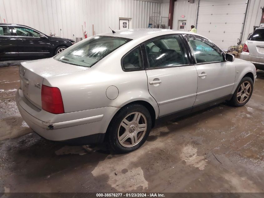 WVWEH63B01E002799 | 2001 VOLKSWAGEN NEW PASSAT