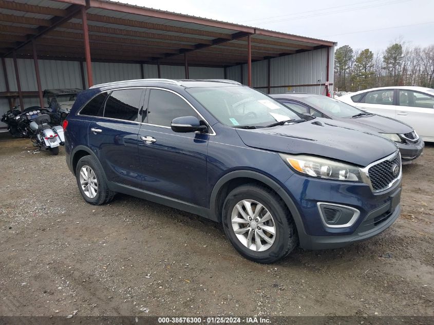 Lot #2524271971 2016 KIA SORENTO 2.4L LX salvage car